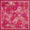 Brighton Terrace Collection Area Rug -  Rottingdean (Magenta) Square Magenta  lifestyle 11