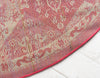 Brighton Terrace Collection Area Rug -  Rottingdean (Magenta) Round Magenta  lifestyle 39