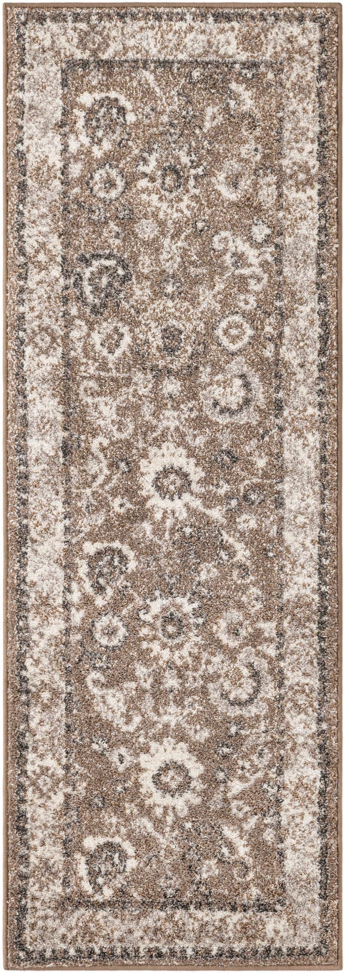 Brighton Terrace Collection Area Rug -  Woodingdean Runner Beige Brown  lifestyle 47