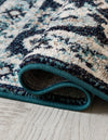 Brighton Terrace Collection Area Rug -  Woodingdean Rectangle Navy Blue  lifestyle 12