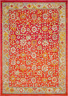 Brighton Terrace Collection Area Rug -  Woodingdean Rectangle Rust Red  lifestyle 5