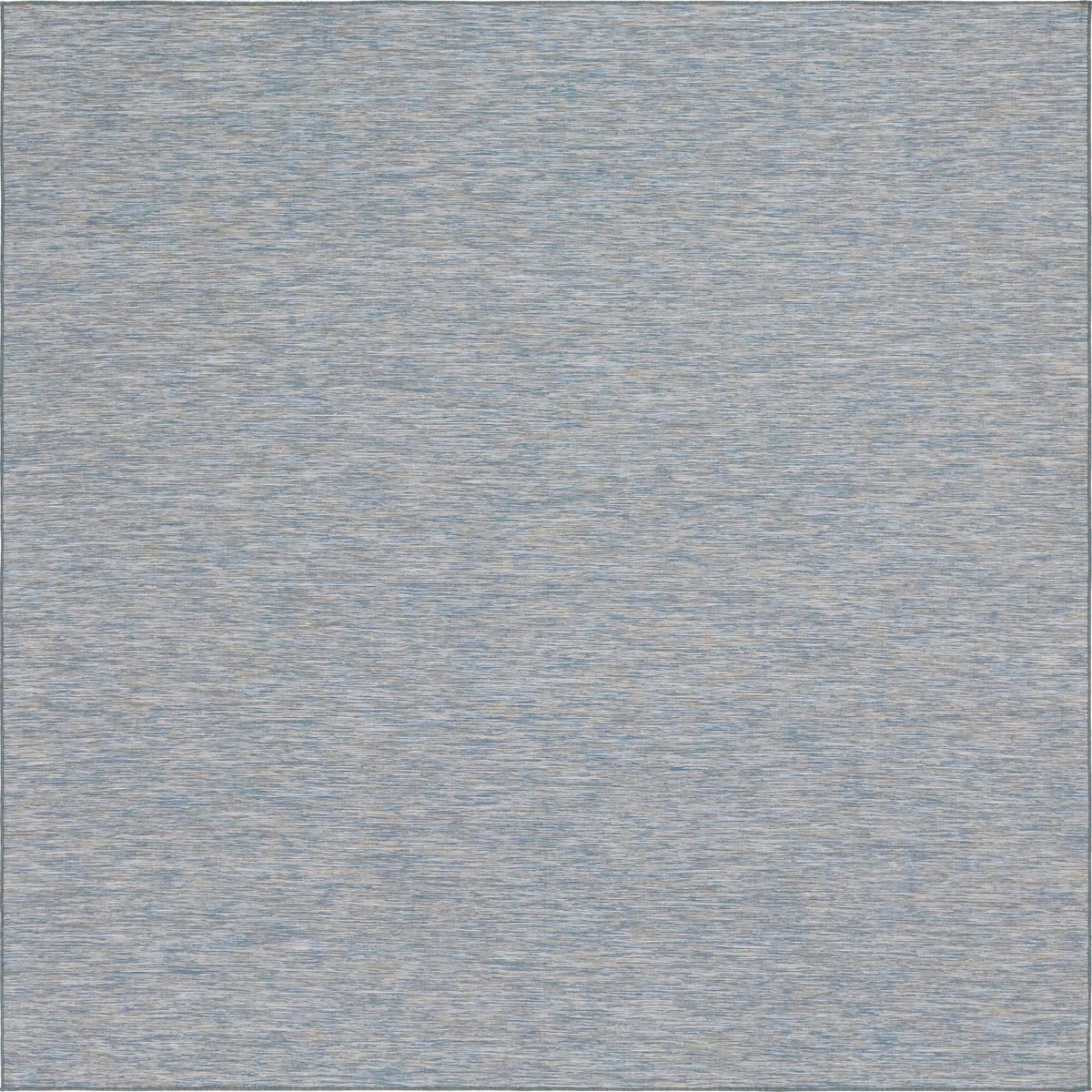 Seaside Serenity Collection Area Rug - Santorini Square Blue  lifestyle 2