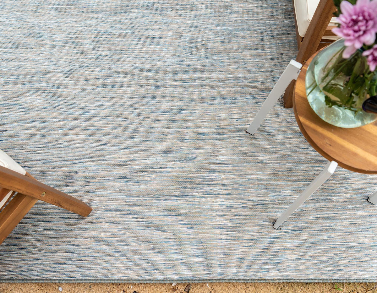 Seaside Serenity Collection Area Rug - Santorini Runner Blue  lifestyle 19