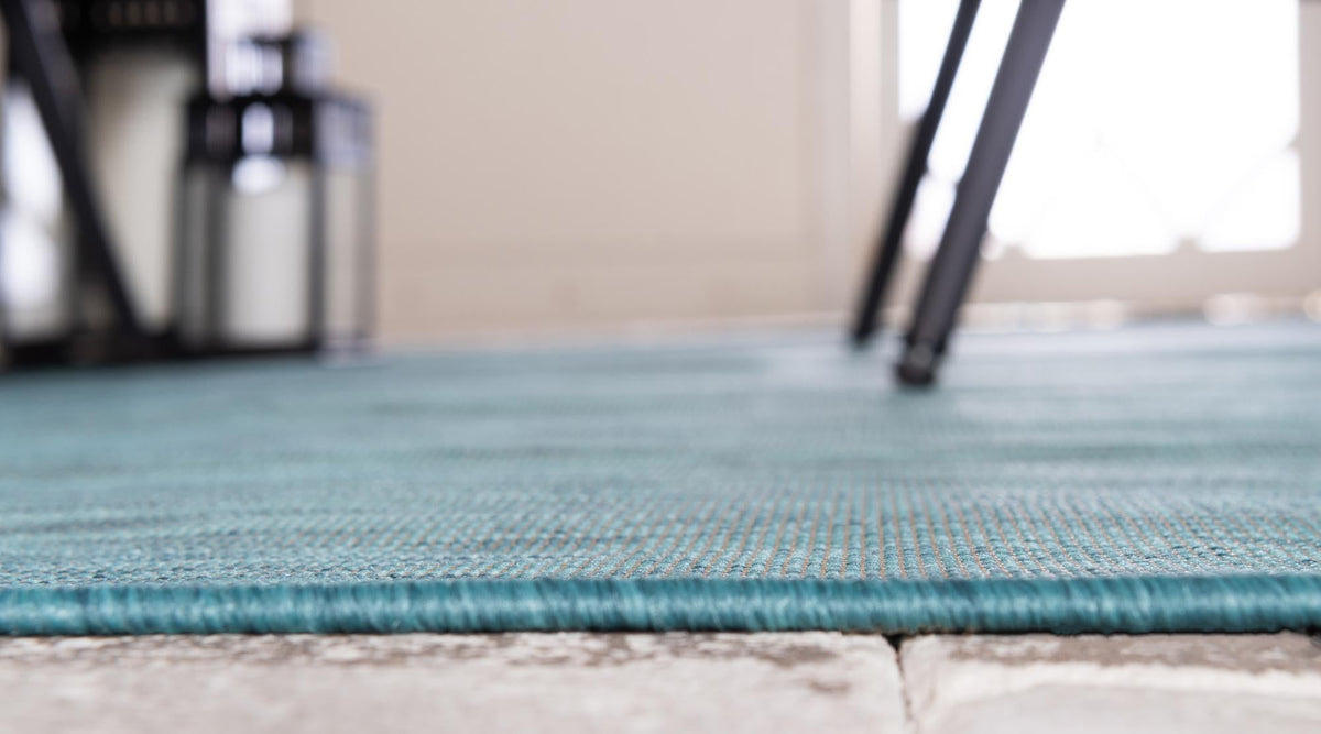 Seaside Serenity Collection Area Rug - Santorini Runner Turquoise  lifestyle 17