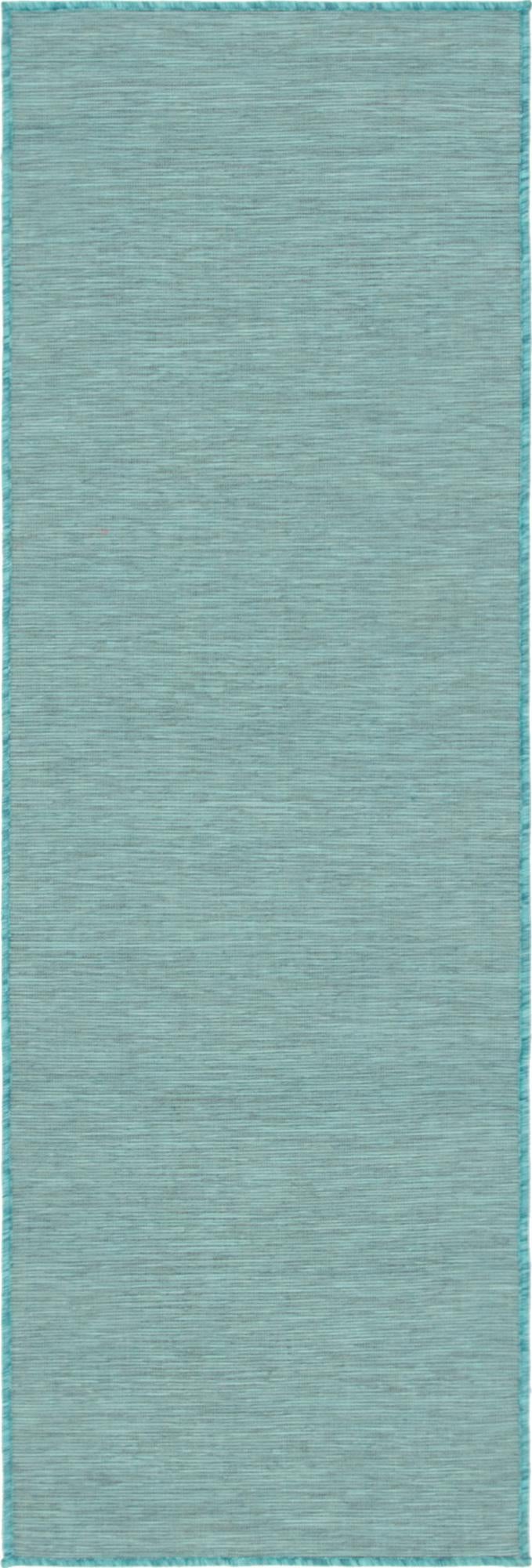 Seaside Serenity Collection Area Rug - Santorini Runner Turquoise  lifestyle 23