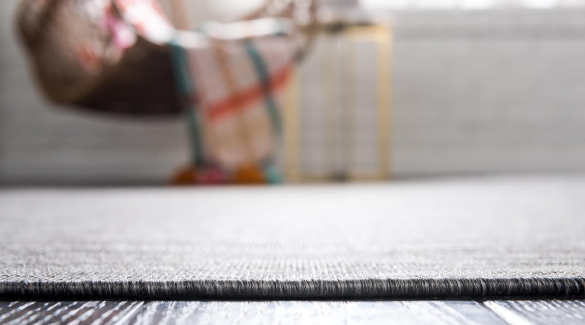 Seaside Serenity Collection Area Rug - Santorini Rectangle Gray  lifestyle 8