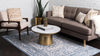 Derbyshire Elegance Collection Area Rug - Buxton Rectangle Light Blue  lifestyle 7