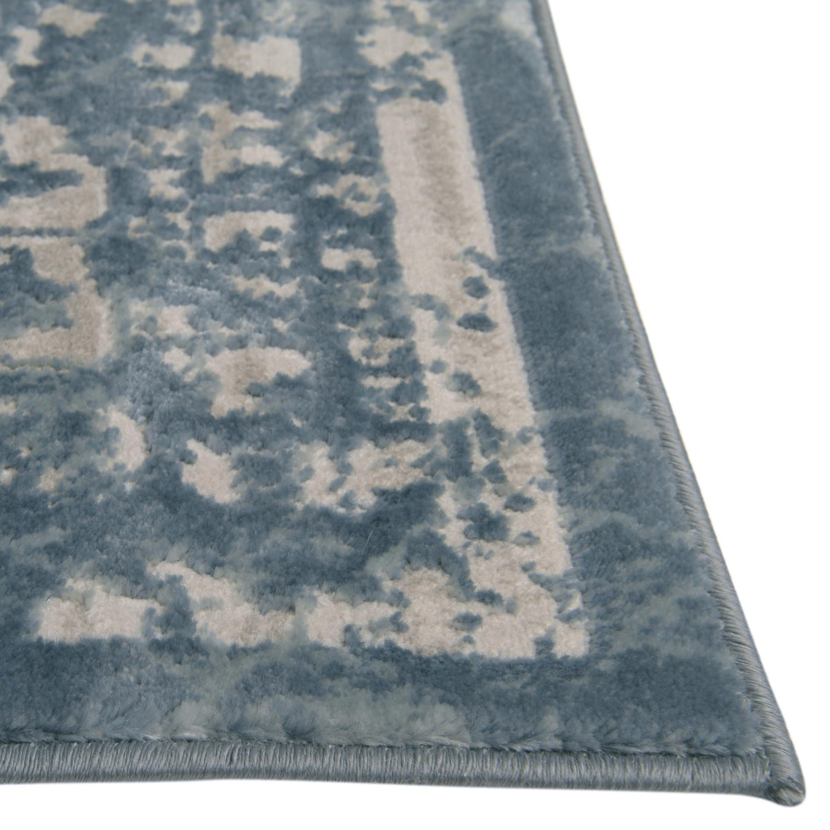 Derbyshire Elegance Collection Area Rug - Buxton Rectangle Light Blue  lifestyle 17