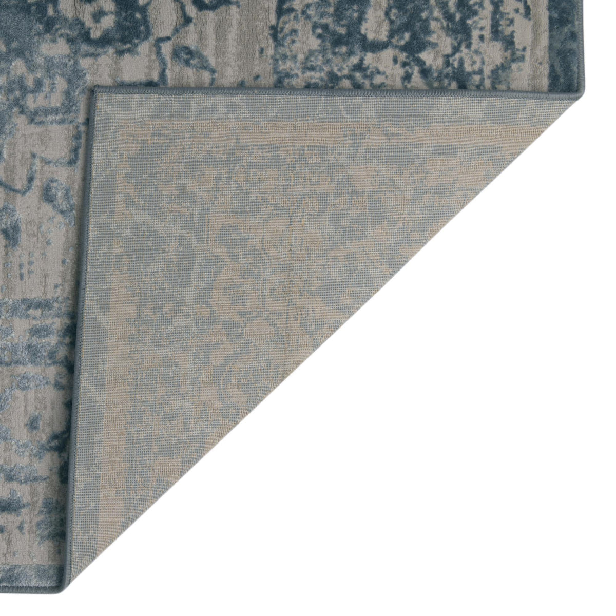 Derbyshire Elegance Collection Area Rug - Buxton Rectangle Light Blue  lifestyle 22