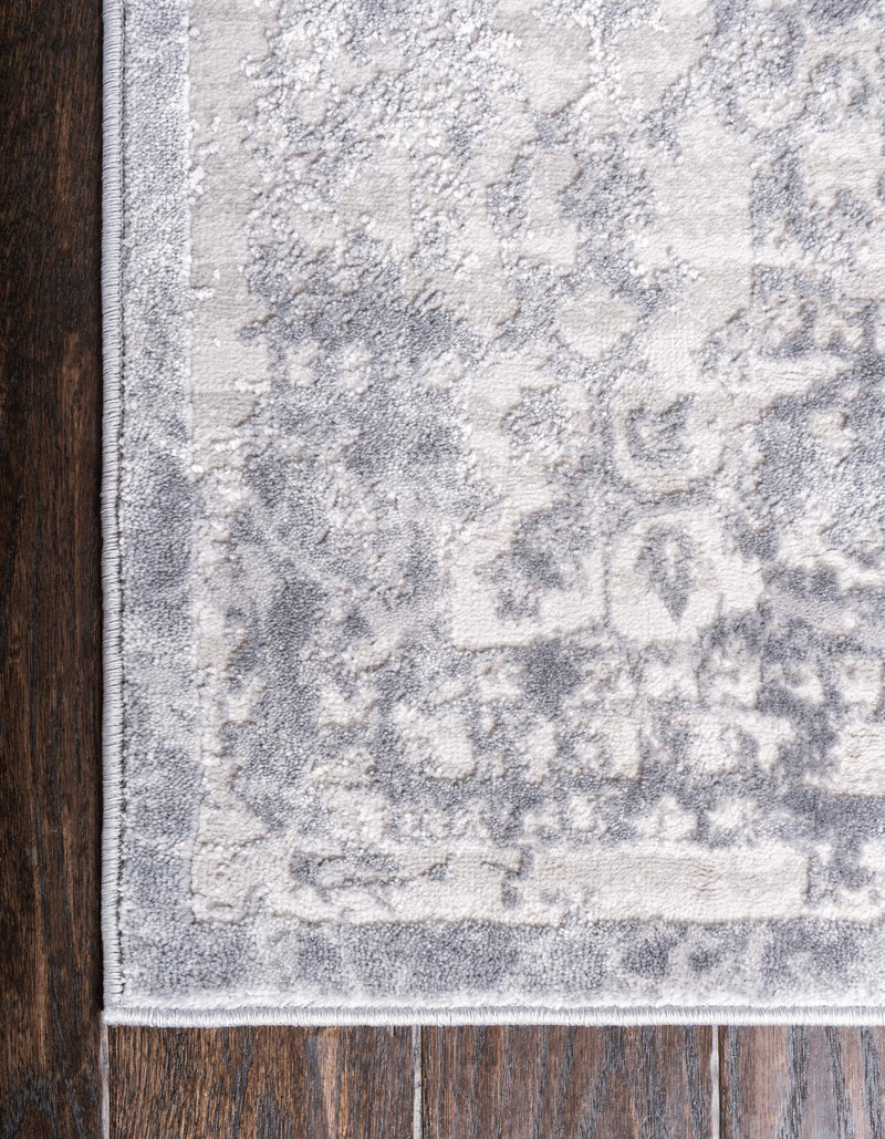 Derbyshire Elegance Collection Area Rug - Buxton Rectangle Gray  lifestyle 10