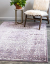 Derbyshire Elegance Collection Area Rug - Buxton Rectangle Violet  lifestyle 5