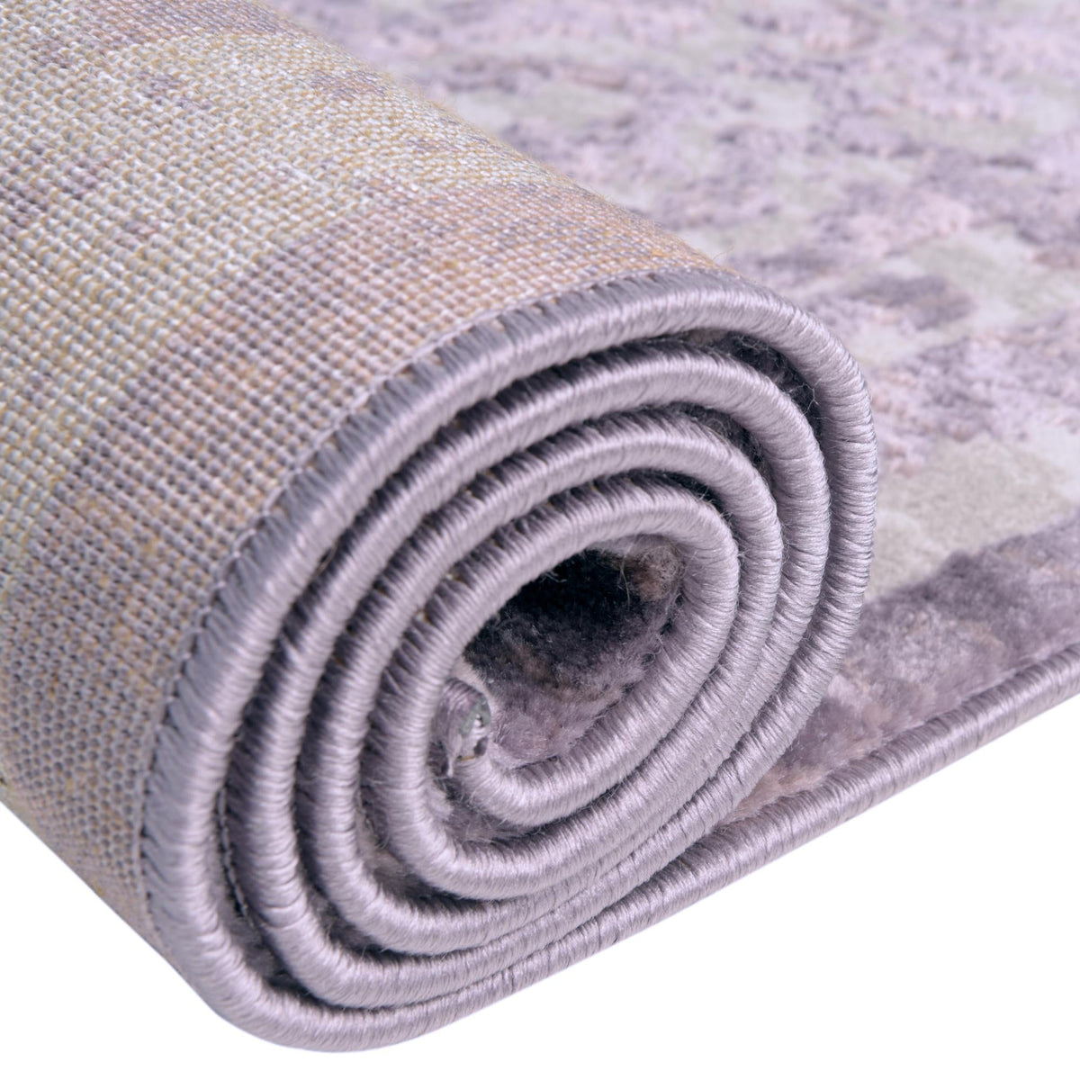 Derbyshire Elegance Collection Area Rug - Buxton Rectangle Violet  lifestyle 27
