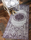 Derbyshire Elegance Collection Area Rug - Buxton Runner Violet  lifestyle 42