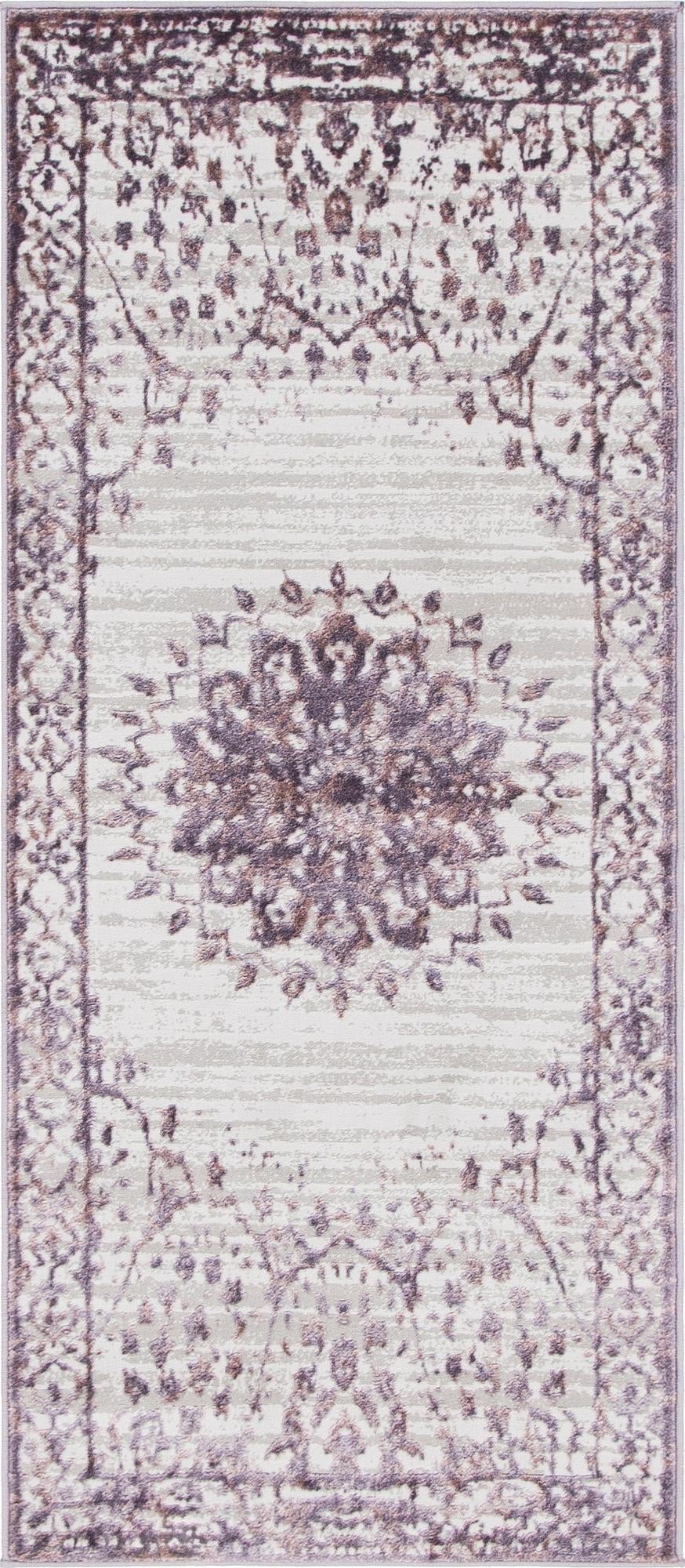 Derbyshire Elegance Collection Area Rug - Buxton Runner Violet  lifestyle 38