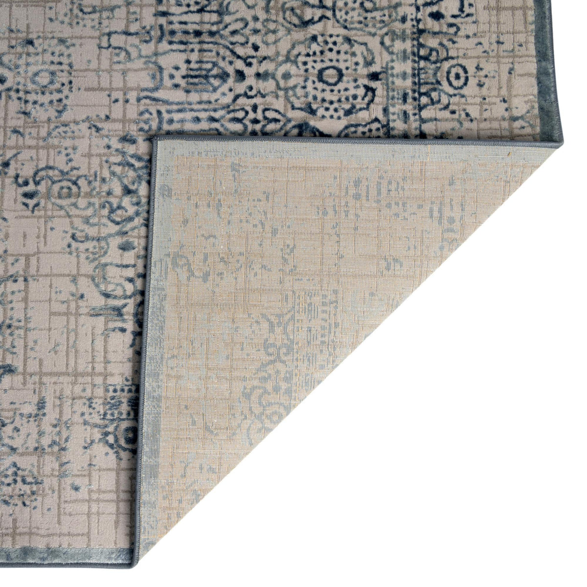 Derbyshire Elegance Collection Area Rug -  Matlock Rectangle Blue  lifestyle 18
