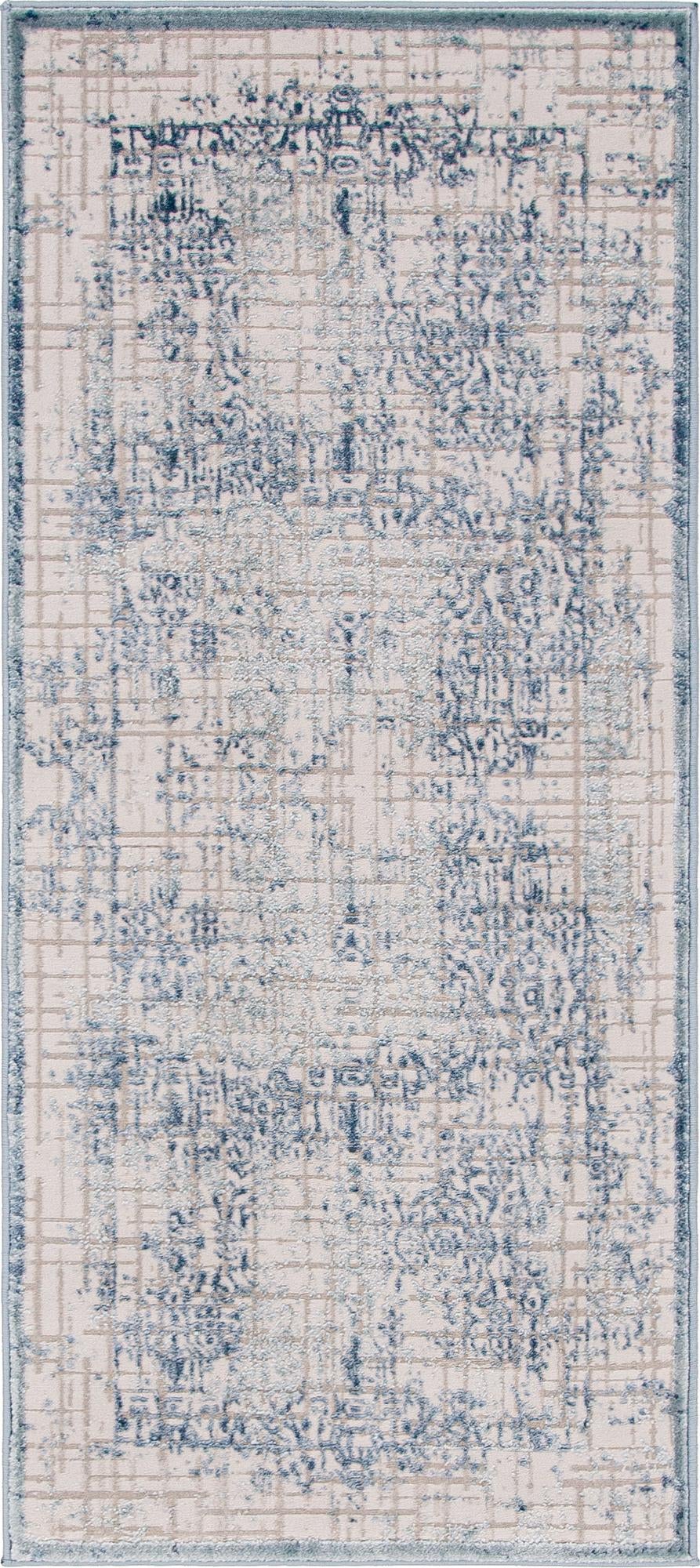 Derbyshire Elegance Collection Area Rug -  Matlock Runner Blue  lifestyle 25