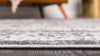 Derbyshire Elegance Collection Area Rug -  Matlock Rectangle Gray  lifestyle 6