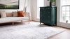 Derbyshire Elegance Collection Area Rug -  Matlock Rectangle Gray  lifestyle 12