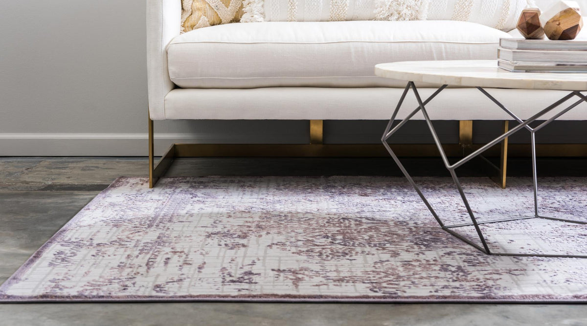 Derbyshire Elegance Collection Area Rug -  Matlock Rectangle Violet  lifestyle 11