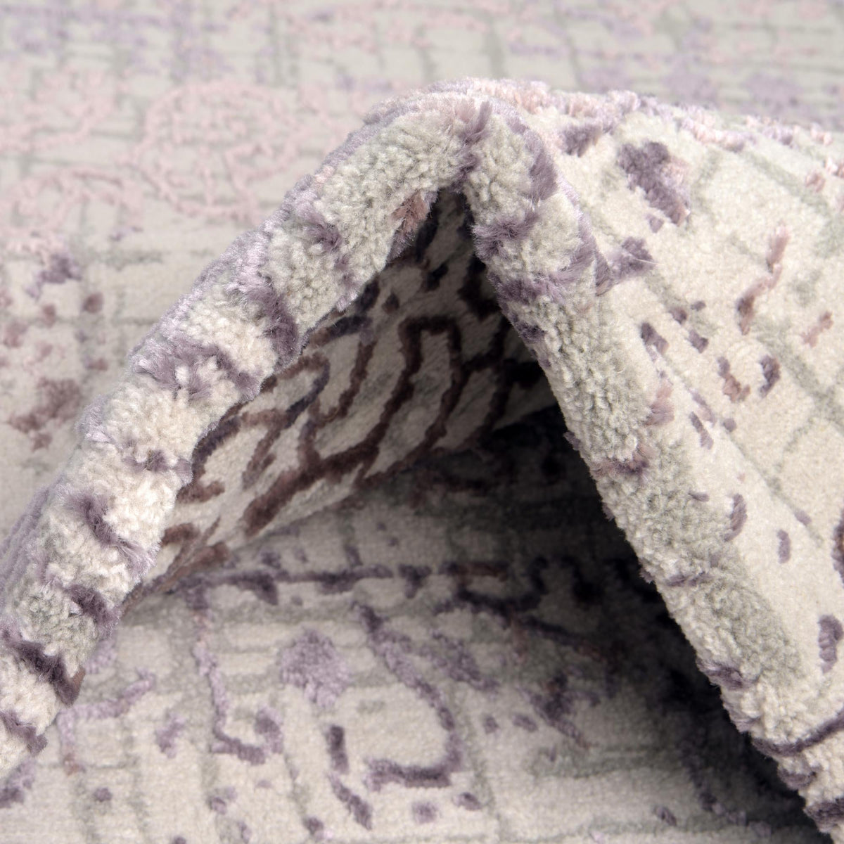 Derbyshire Elegance Collection Area Rug -  Matlock Runner Violet  lifestyle 51