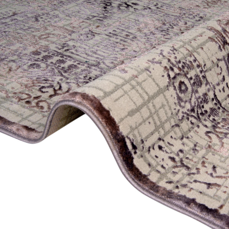 Derbyshire Elegance Collection Area Rug -  Matlock Runner Violet  lifestyle 57