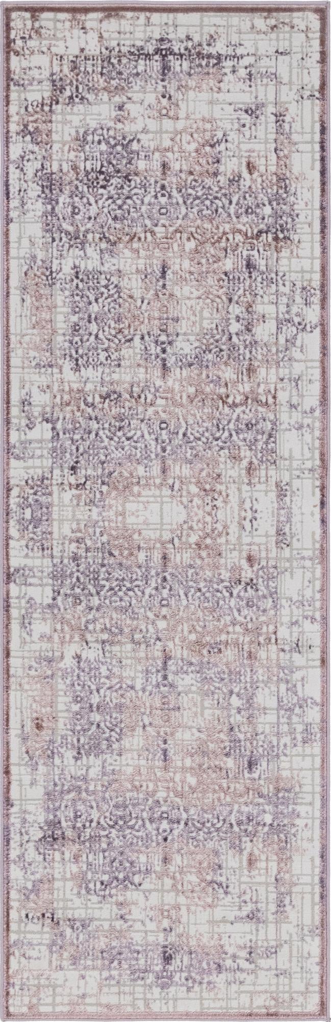 Derbyshire Elegance Collection Area Rug -  Matlock Runner Violet  lifestyle 22