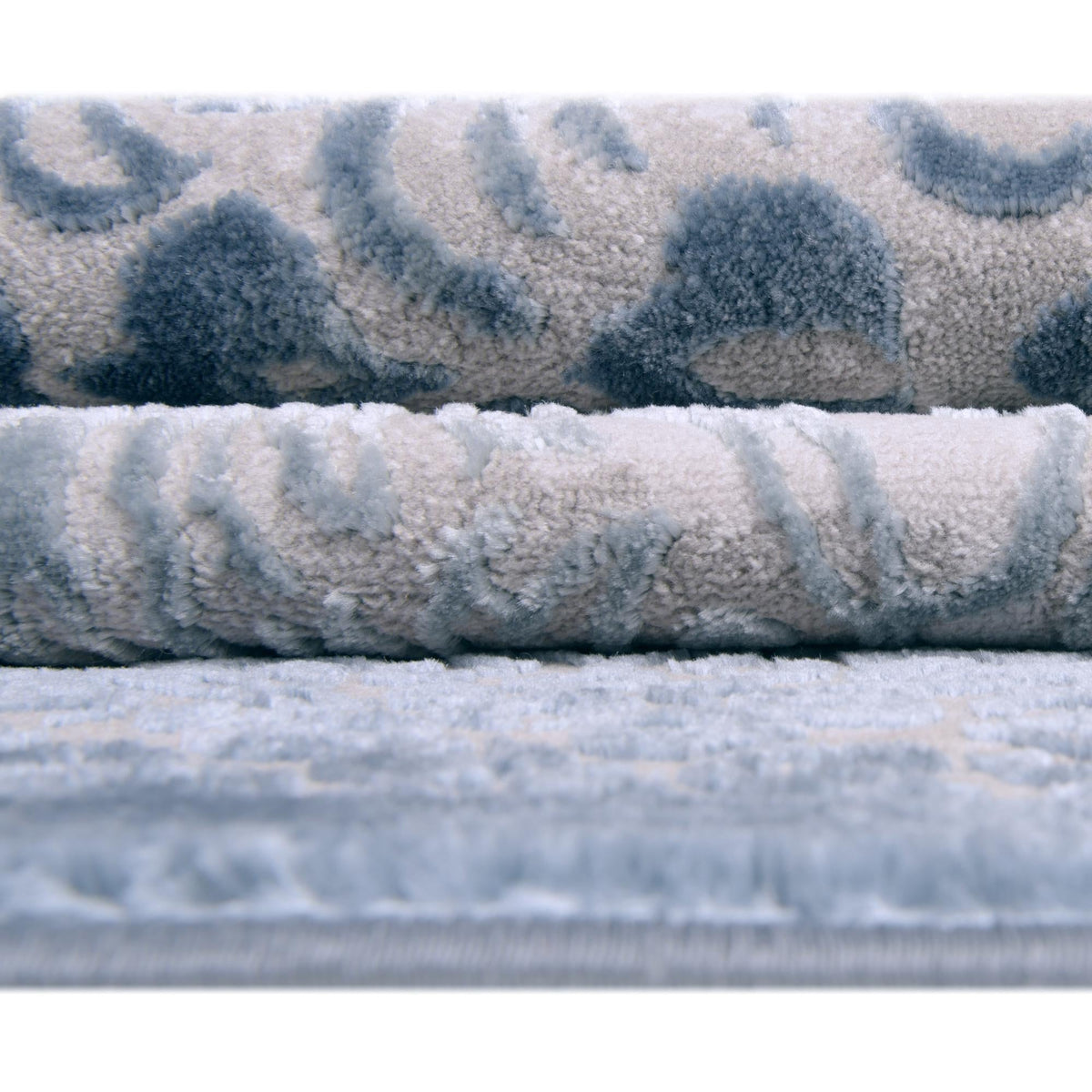 Derbyshire Elegance Collection Area Rug -  Bakewell Runner Blue  lifestyle 23