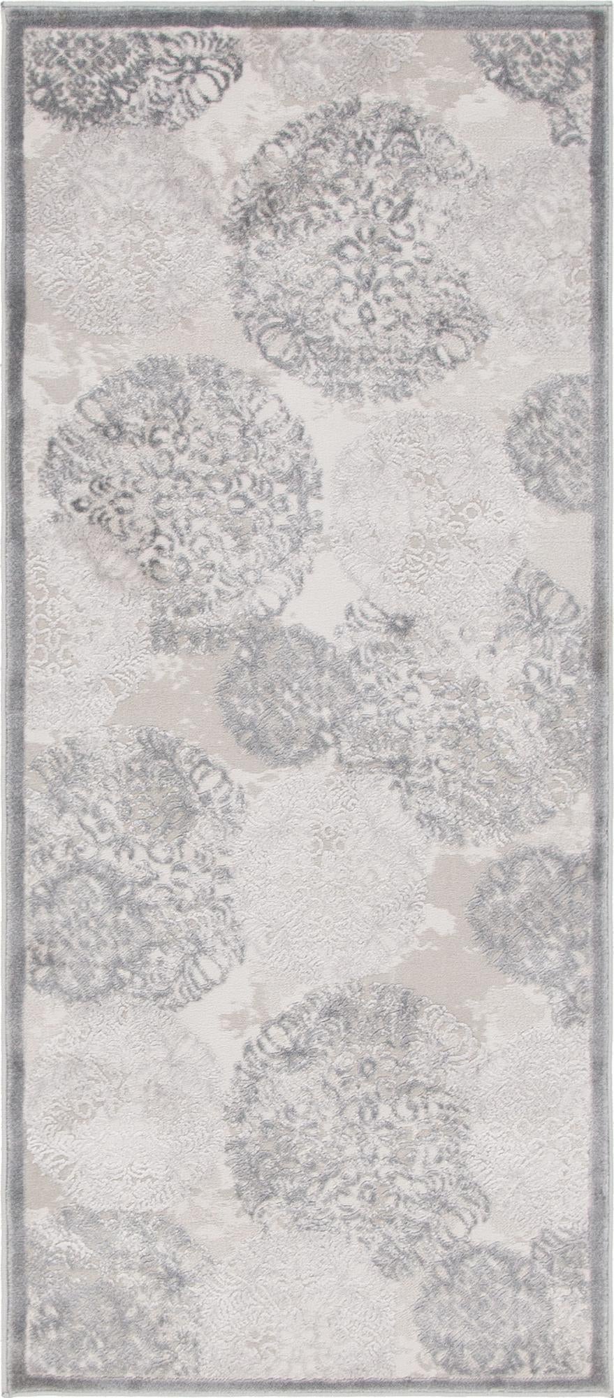Derbyshire Elegance Collection Area Rug -  Bakewell Runner Gray  lifestyle 31