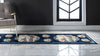 Silk Road Serenity Collection Area Rug -  Bukhara Runner Navy Blue  lifestyle 14