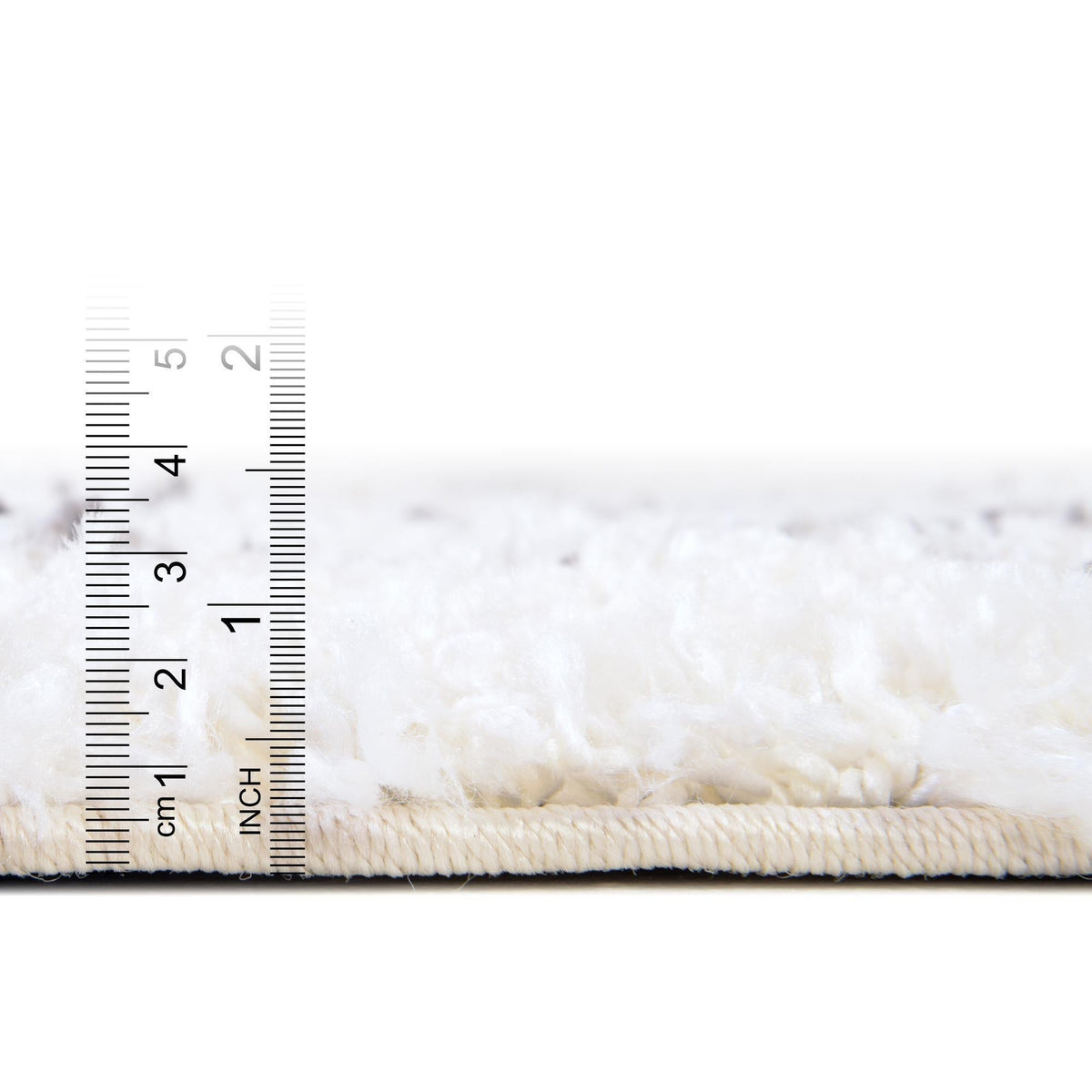 Cozy Cove Shag Collection Area Rug - Marina Square Ivory  lifestyle 162