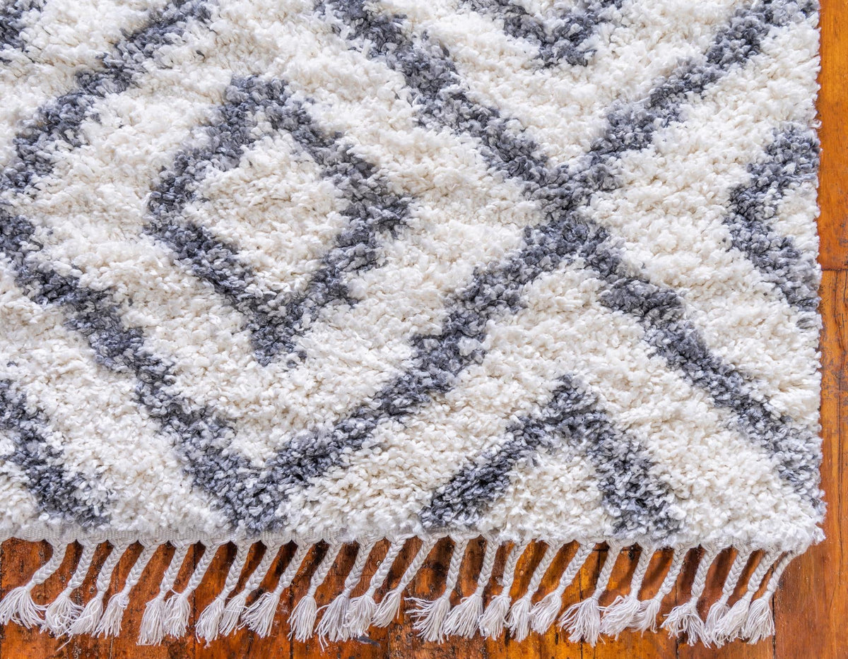 Cozy Cove Shag Collection Area Rug -  Dunes Rectangle Ivory  lifestyle 51