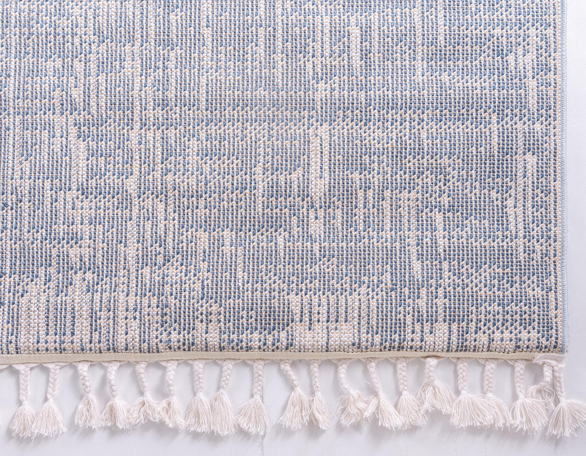 Cozy Cove Shag Collection Area Rug -  Harbor Rectangle Blue  lifestyle 22