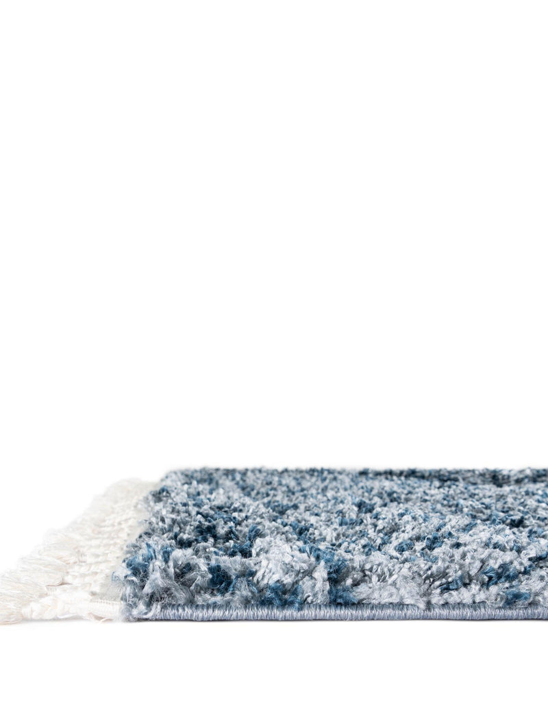 Cozy Cove Shag Collection Area Rug -  Harbor Rectangle Blue  lifestyle 33