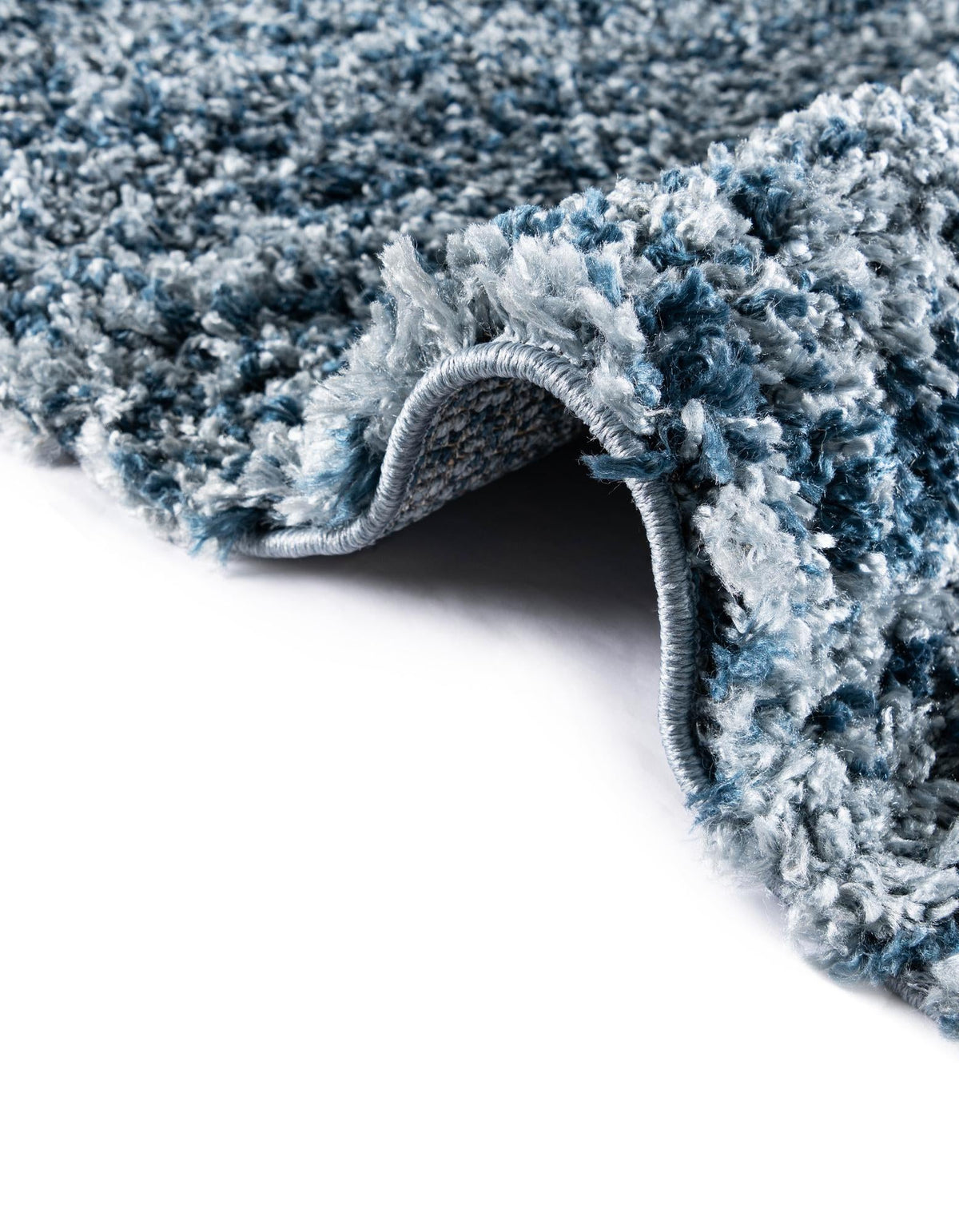 Cozy Cove Shag Collection Area Rug -  Harbor Rectangle Blue  lifestyle 39
