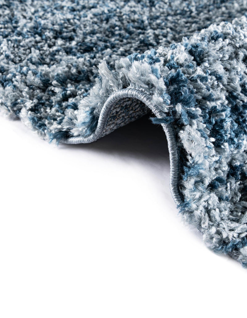 Cozy Cove Shag Collection Area Rug -  Harbor Rectangle Blue  lifestyle 39