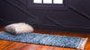 Cozy Cove Shag Collection Area Rug -  Harbor Runner Blue  lifestyle 47