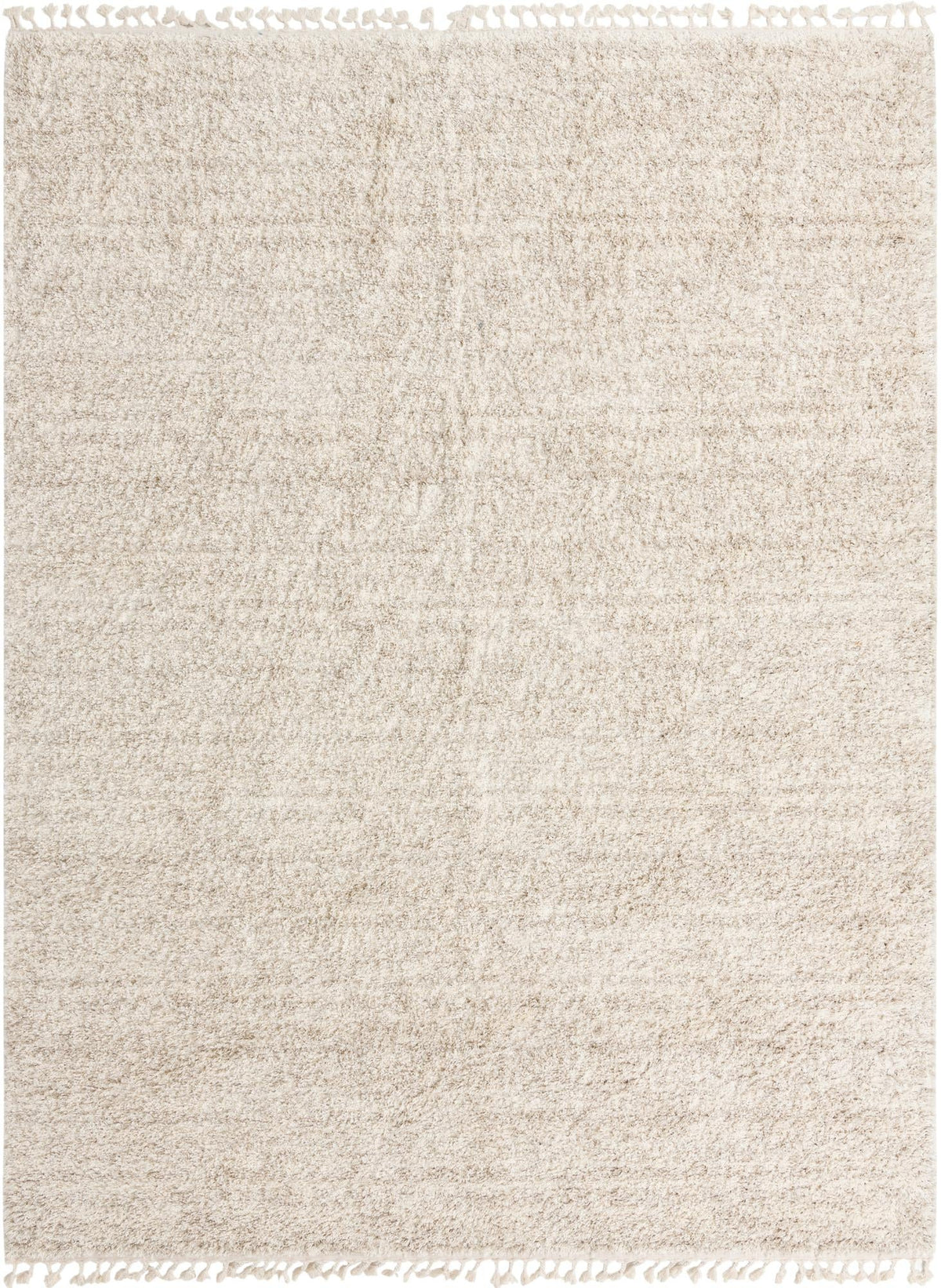 Cozy Cove Shag Collection Area Rug -  Harbor Rectangle Ivory Main