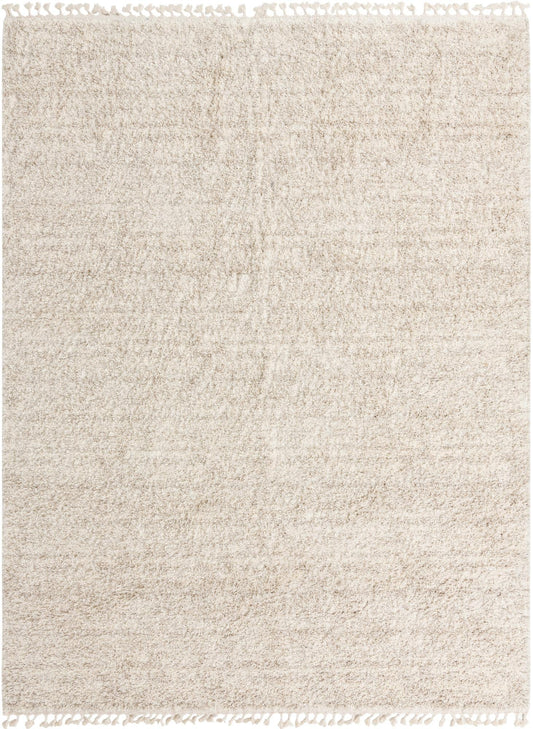 Cozy Cove Shag Collection Area Rug -  Harbor Rectangle Ivory Main