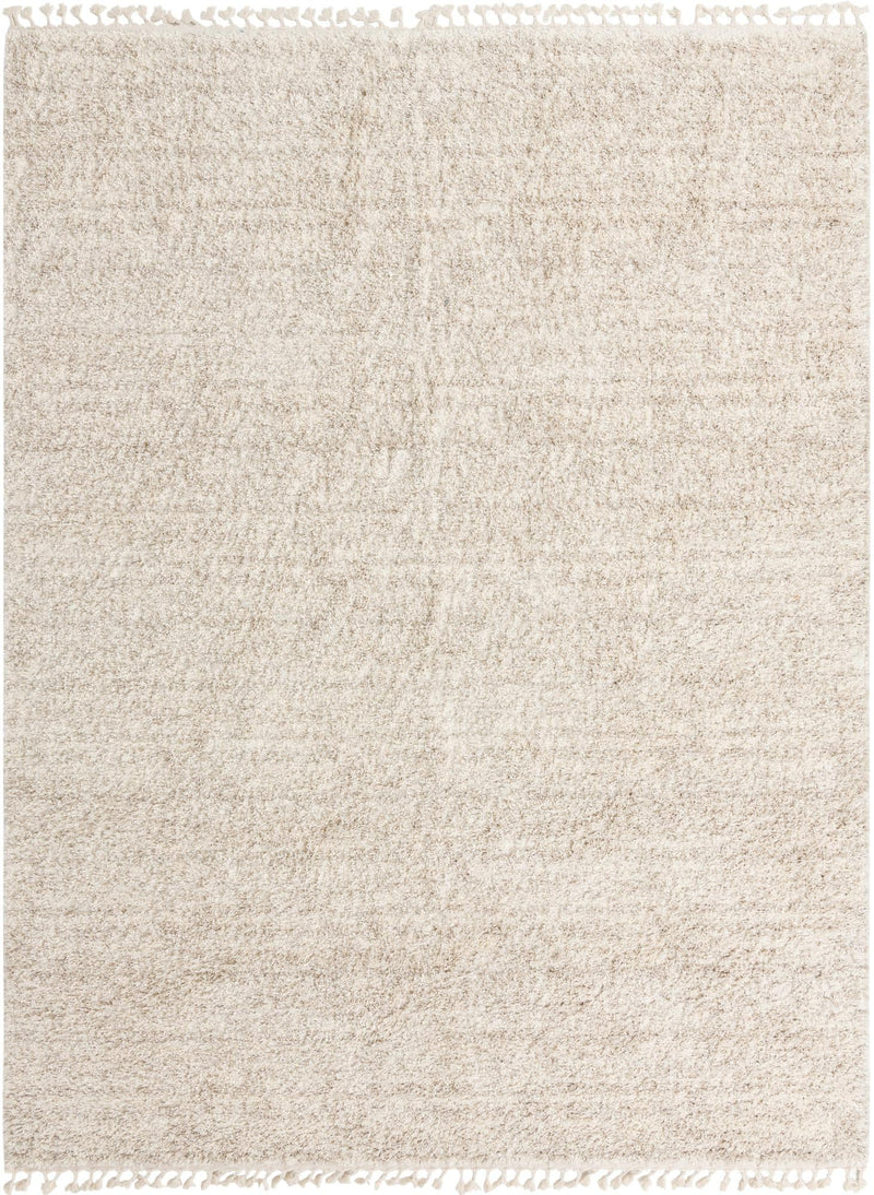Cozy Cove Shag Collection Area Rug -  Harbor Rectangle Ivory Main