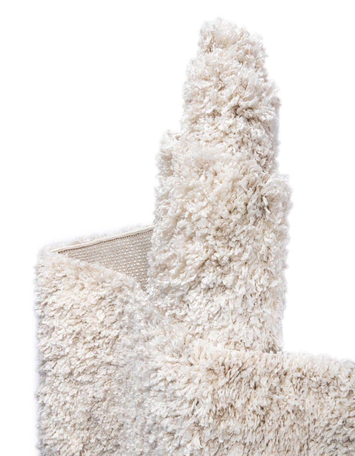 Cozy Cove Shag Collection Area Rug -  Harbor Rectangle Ivory  lifestyle 11