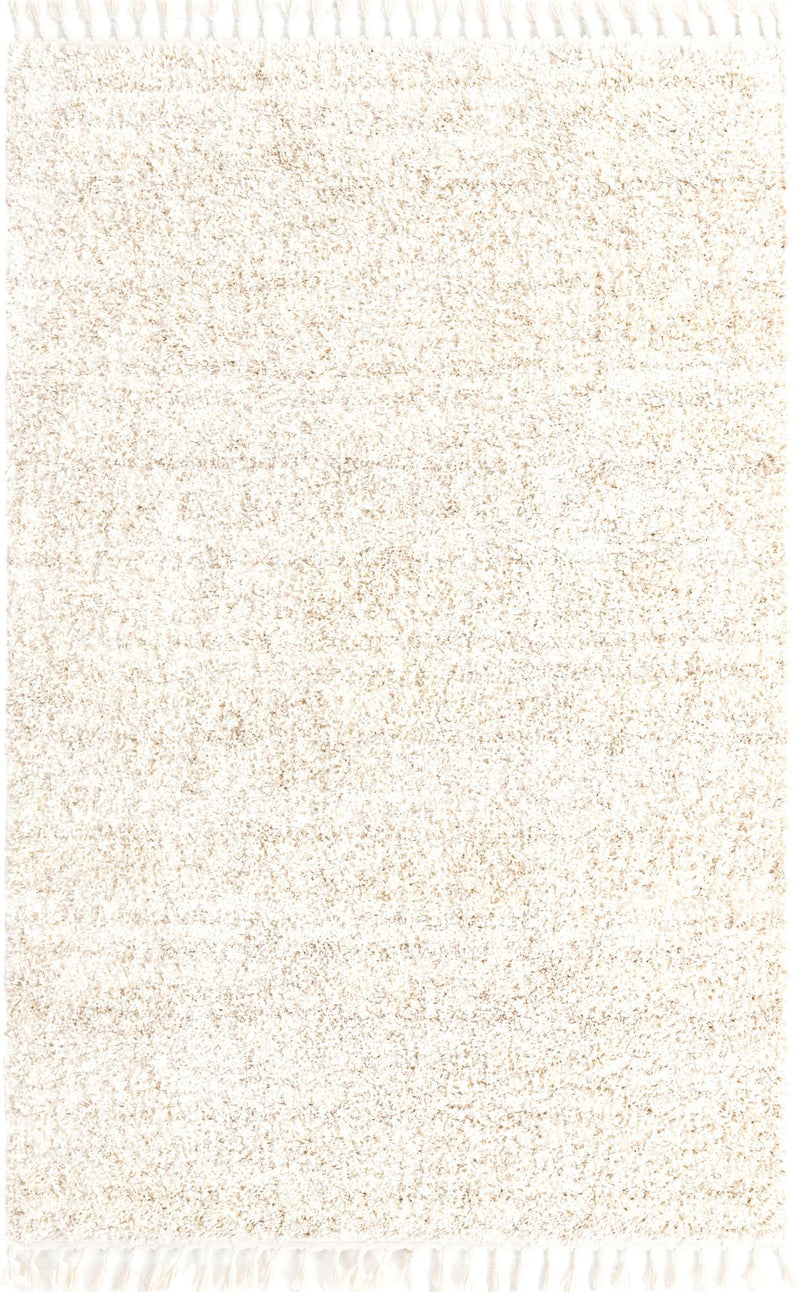 Cozy Cove Shag Collection Area Rug -  Harbor Rectangle Ivory  lifestyle 3