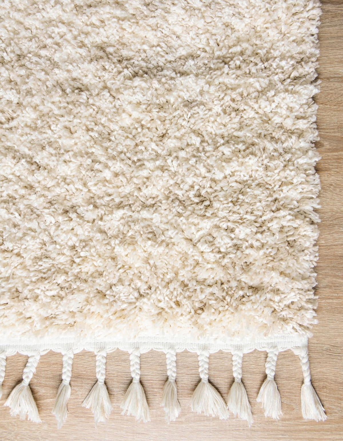 Cozy Cove Shag Collection Area Rug -  Harbor Runner Ivory  lifestyle 75