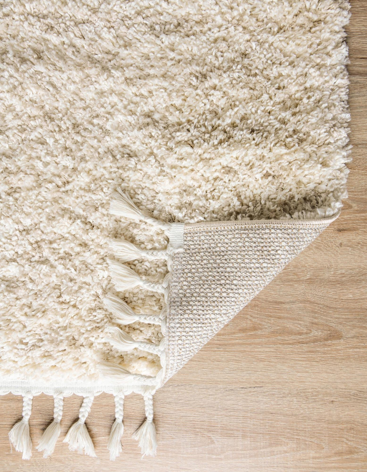 Cozy Cove Shag Collection Area Rug -  Harbor Runner Ivory  lifestyle 76