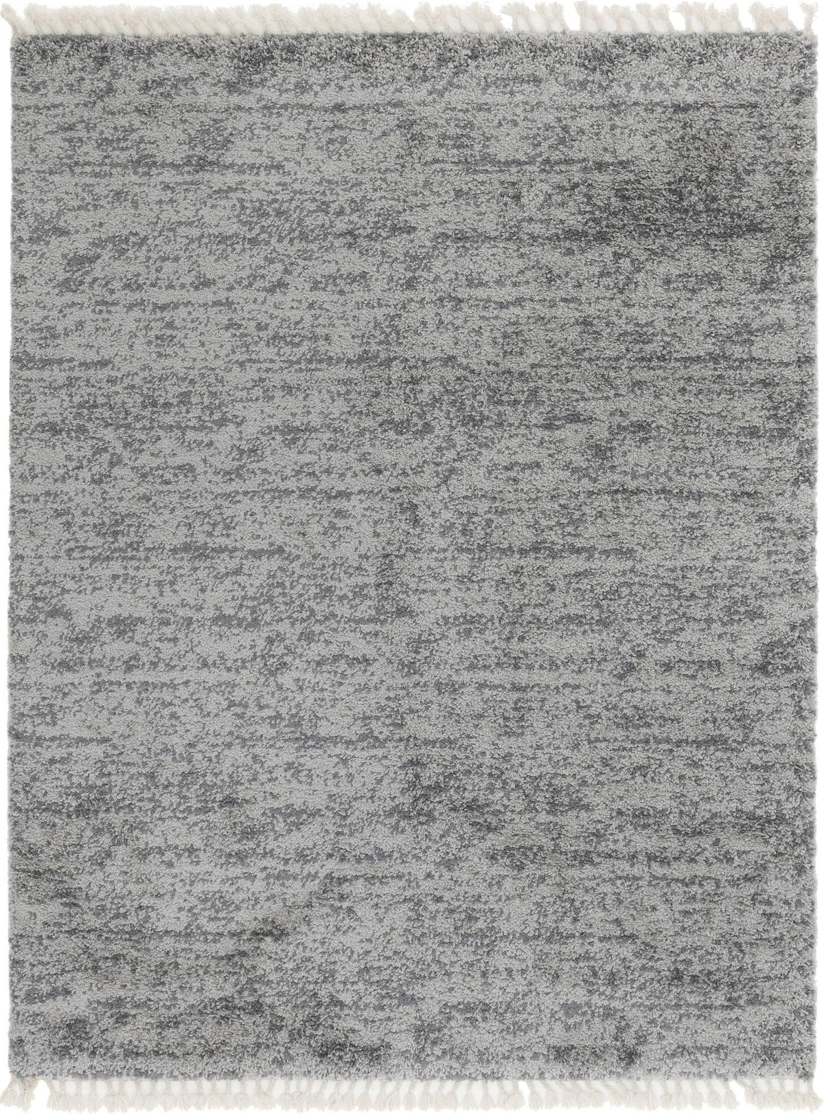 Cozy Cove Shag Collection Area Rug -  Harbor Rectangle Gray  lifestyle 3