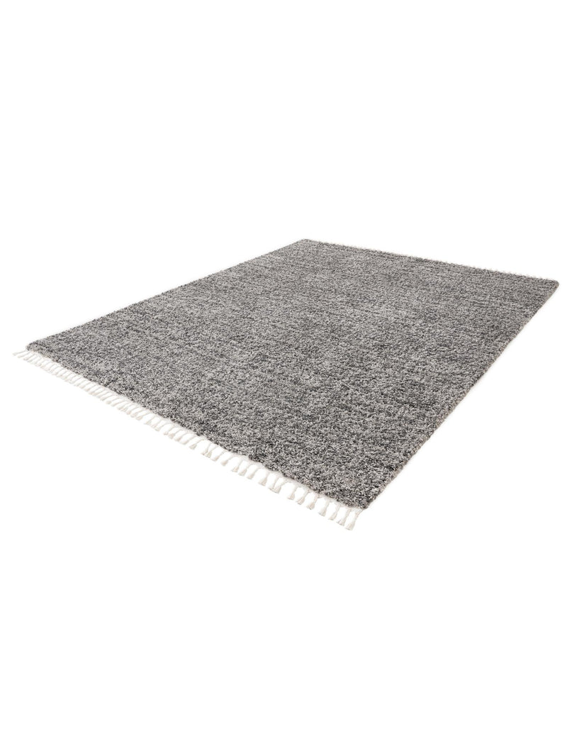 Cozy Cove Shag Collection Area Rug -  Harbor Rectangle Gray  lifestyle 9