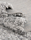 Cozy Cove Shag Collection Area Rug -  Harbor Rectangle Gray  lifestyle 46