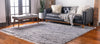Cozy Cove Shag Collection Area Rug -  Harbor Square Gray  lifestyle 48