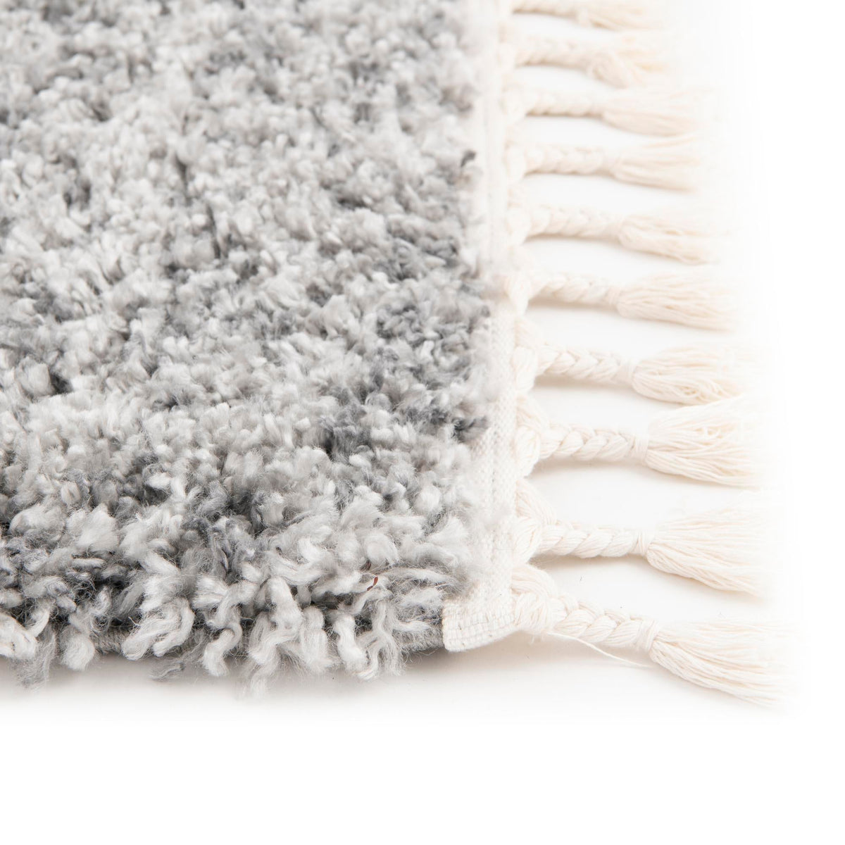 Cozy Cove Shag Collection Area Rug -  Harbor Runner Gray  lifestyle 39