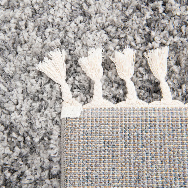 Cozy Cove Shag Collection Area Rug -  Harbor Runner Gray  lifestyle 45