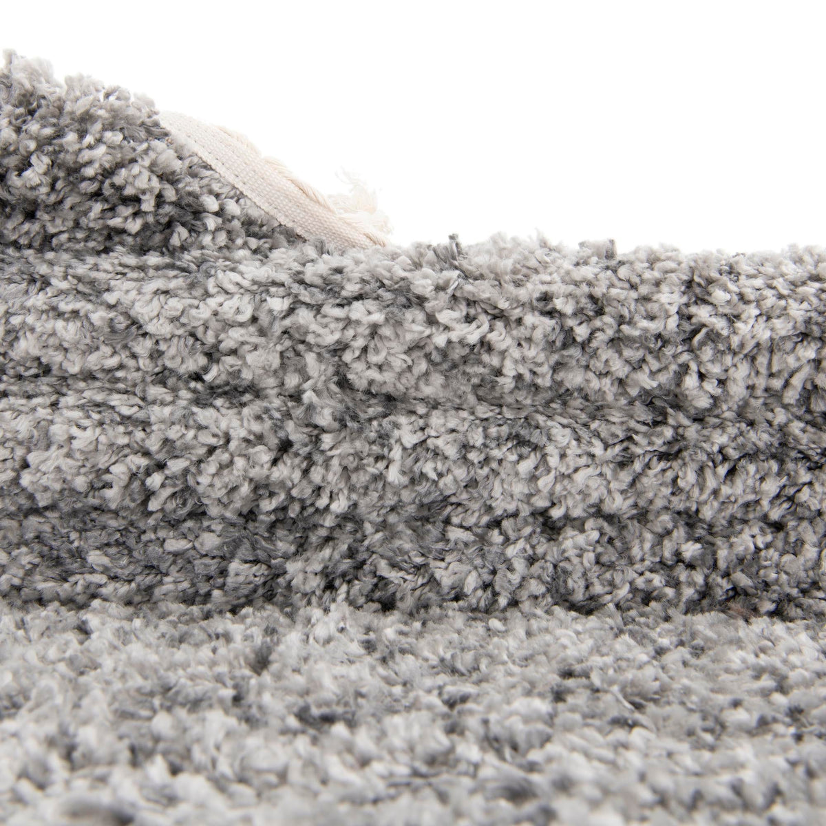 Cozy Cove Shag Collection Area Rug -  Harbor Runner Gray  lifestyle 60